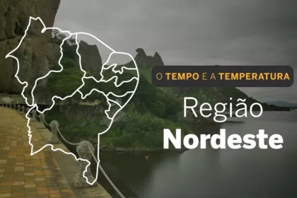 PREVISÃO DO TEMPO: domingo (14) com chuvas no litoral nordestino