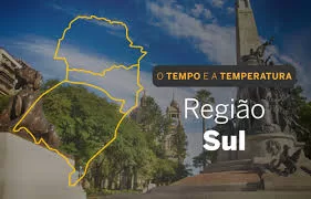 PREVISÃO DO TEMPO: Sul tem alerta para queda de temperatura, nesta sexta-feira (4)