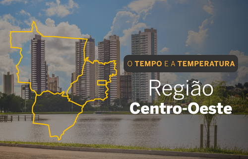 PREVISÃO DO TEMPO: DF e parte de Goiás fora da rota de chuvas intensas nesta sexta-feira