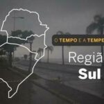 PREVISÃO DO TEMPO: Sul do Brasil terá chuva em áreas dos três estados, nesta sexta-feira (14)