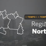 PREVISÃO DO TEMPO: Alerta para o Norte com previsão de chuvas intensas