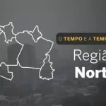 PREVISÃO DO TEMPO: quarta-feira (23) com possibilidade de chuva para a Região Norte