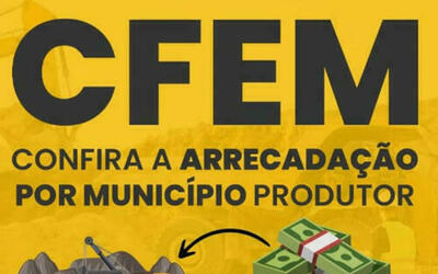 CFEM: ANM repassa mais de R$ 484 milhões a estados e municípios produtores minerários