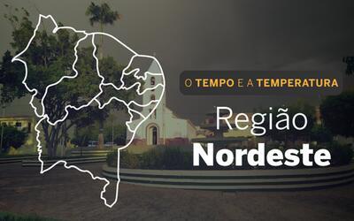 PREVISÃO DO TEMPO: chuva isolada será registrada no litoral do Nordeste, nesta quinta-feira (11)