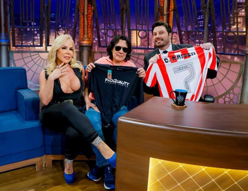 The Noite recebeu o maior malandro do esporte mundial, Carlos Kaiser