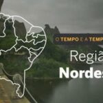PREVISÃO DO TEMPO: litoral do Nordeste tem chuva nesta terça-feira (14)