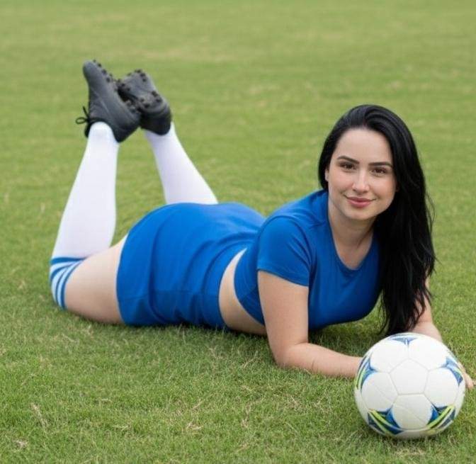 Apaixonada por motocross, Ingrede Naiara participa do Musa do Brasileirão como Musa do Cruzeiro