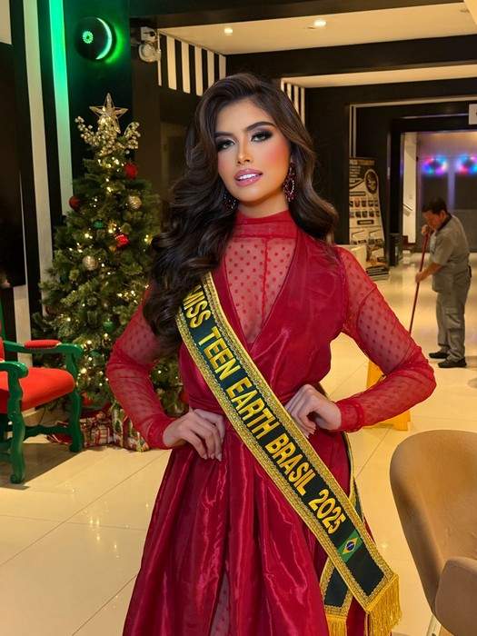 Gabi Pinheiro, gaúcha de 15 anos, conquista o Miss Teen Earth 2025 e garante o histórico Back to Back para o Brasil em competição no Peru