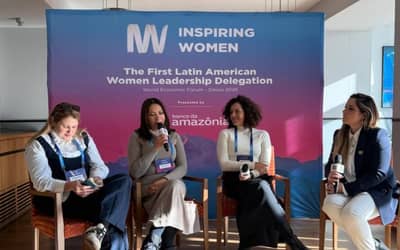 Fórum Econômico Mundial: delegação latino-americana de liderança feminina discute capital, sustentabilidade e governança