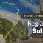 PREVISÃO DO TEMPO: chuvas intensas para a porção central da Região Sul neste sábado (25)
