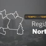 Tempo Instável na Região Norte: Chuvas Fortes e Temperaturas Elevadas (Quarta-feira, 27)