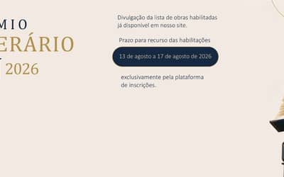 Prêmio Literário Biblioteca Nacional 2026 chega ao recorde de inscrições (13 a 17 de agosto)