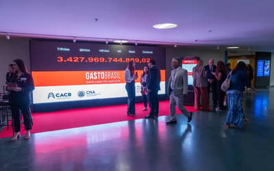 Gasto Brasil supera Impostômetro em 1 trilhão na noite do último sábado (22)