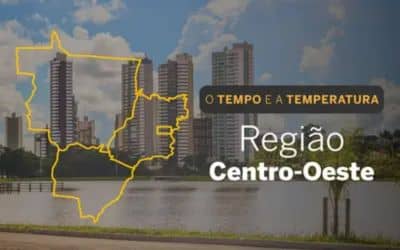 Previsão do tempo para quinta-feira (27) indica temperaturas elevadas na Região Centro-Oeste