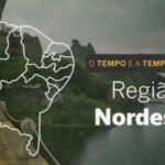 Previsão de Chuva na Faixa Leste do Nordeste (quarta-feira, 19)