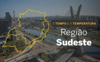 Previsão do Tempo para a Região Sudeste (quarta-feira (19))