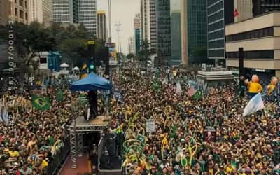 Manifestações de direita e esquerda marcam 7 de Setembro em todo Brasil (7 de Setembro)