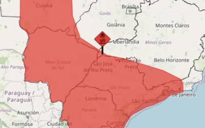 Onda de Calor na Primavera: Centro-Oeste, Sudeste e Sul enfrentam temperaturas acima de 40°C (sábado (26) até quarta-feira (30))