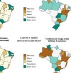 Alagoas, Roraima e Sergipe lideram alerta de SRAG, segundo boletim InfoGripe (8 de outubro)