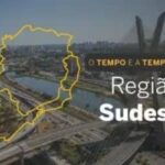 Previsão do Tempo na Região Sudeste na Quarta-Feira (28)